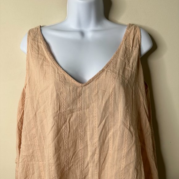 Lane Bryant Peach Colored Tank Size 20 - Picture 2 of 5